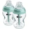 TOMMEE TIPPEE Biberon Anti colique avancé, lot de 2, 260ml