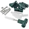 TENAX - Fixation pour grillage muraux - Set de 6 pièces, Vert