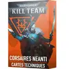 Games Workshop Games Workshop Cartes Techniques Kill Team : Corsaires ...