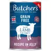 Butcher's Original sans céréales 24 x 400 g pour chien - agneau en gelée