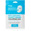 Beauty Formulas Hyaluronic Acid masque nourrissant en tissu 1 pcs
