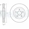 Delphi Technologies BG4759C Disques de frein - set of 2