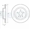 Disque de frein DELPHI BG4760C arrière, plein, 2 pièce