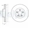 Disque de frein DELPHI BG9168C avant, ventilé, 1 pièce