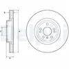 Disque de frein DELPHI BG9148C avant, ventilé, à haute teneur en carbo...
