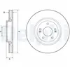 Disque de frein DELPHI BG4683C avant, ventilé, 2 pièce
