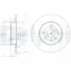 Disque de frein DELPHI BG3885C arrière, plein, 2 pièce
