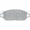 DELPHI Plaquettes de frein X4 pour VAUXHALL: Viva & OPEL: Karl (Ref: LP3236)