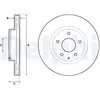 DELPHI Disques de frein pour MAZDA: 3, CX-3 (Ref: BG4713C)