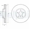 DELPHI Disques de frein pour FORD: Mondeo (Ref: BG4702C)
