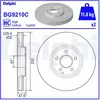 DELPHI Disques de frein pour MERCEDES-BENZ: Classe E (Ref: BG9210C)