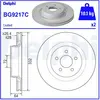 Disque de frein DELPHI BG9217C avant, ventilé, 1 pièce