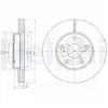 DELPHI Disques de frein pour TOYOTA: Auris, Corolla (Ref: BG4234C)