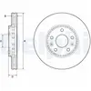 Delphi Technologies BG4815C Disques de frein - set of 2
