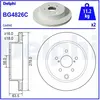 DELPHI Disques de frein pour SUBARU: Forester (Ref: BG4826C)
