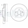 Disque de frein DELPHI BG4809C avant, ventilé, 2 pièce