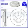 DELPHI Disques de frein pour SUBARU: Forester (Ref: BG5105C)