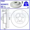 DELPHI Disques de frein pour BMW: Série 3 (Ref: BG5097C)