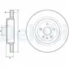 DELPHI Disques de frein pour TESLA: Model S (Ref: BG9221C)