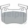 DELPHI Plaquettes de frein X4 pour KIA: Stinger (Ref: LP3397)