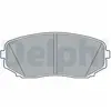 Delphi Technologies LP3399 Plaquette de frein lot de 4