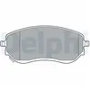 Delphi Technologies LP3401 Plaquette de frein lot de 4