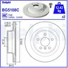 Delphi Technologies BG5108C Disques de frein - set of 2
