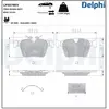 DELPHI Plaquettes de frein X4 pour POLESTAR: Polestar 2 (Ref: LP5078EV...