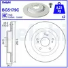 Delphi Technologies BG5179C Disques de frein - set of 2