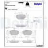 DELPHI Plaquettes de frein X4 pour MERCEDES-BENZ: Classe T, Citan (Ref...