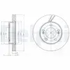 Disque de frein DELPHI BG4206 avant, ventilé, 2 pièce