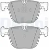 DELPHI Plaquettes de frein X4 pour BMW: Série 5, Série 7 (Ref: LP2141)