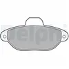 DELPHI Plaquettes de frein X4 pour FIAT: 500, Panda & FORD: Ka (Ref: LP2013)