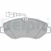 DELPHI Plaquettes de frein X4 pour NISSAN: Cabstar, NT400 (Ref: LP2043)