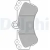 DELPHI Plaquettes de frein X4 pour PORSCHE: Cayenne & VOLKSWAGEN: Touareg (Ref: LP2057)
