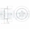 DELPHI Disques de frein pour SUBARU: Legacy (Ref: BG4129)