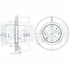 Jeu de 2 disques de frein DELPHI BG2387 - Réf. APBG2387