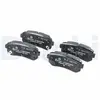 Jeu de 4 plaquettes de frein DELPHI LP2303 - Réf. LP2303