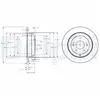 Delphi Technologies BG4335 Disques de frein - set of 2