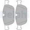 DELPHI Plaquettes de frein X4 pour VOLVO: XC 60, XC 90 (Ref: LP2140)