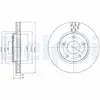 DELPHI Disques de frein pour DODGE: Caliber & MITSUBISHI: Lancer (Ref: BG4258)