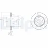 Disque de frein DELPHI BG4212 avant, ventilé, 2 pièce