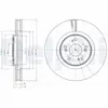 DELPHI Disques de frein pour HONDA: Accord (Ref: BG4225)