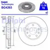 Jeu de 2 disques de frein DELPHI BG4265 - Réf. APBG4265