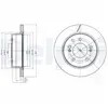 DELPHI Disques de frein pour SSANGYONG: Rexton, Rodius (Ref: BG4273)