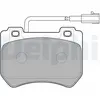 DELPHI Plaquettes de frein X4 pour ALFA ROMEO: Spider, 159, Brera (Ref: LP2200)