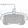 DELPHI Plaquettes de frein X4 pour PEUGEOT: 407 (Ref: LP1890)