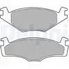 Delphi Technologies Kit de plaquettes de frein, frein à disque LP421