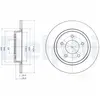 DELPHI Disques de frein pour MAZDA: 5, 3 (Ref: BG3930)