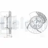 Disque de frein DELPHI BG9774 avant, ventilé, 1 pièce